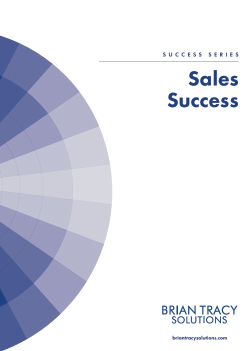 Brian Tracy Success Series Sales Success